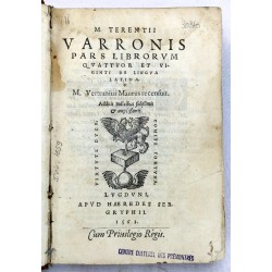 Pars Librorum Quattuor et Viginti de Lingua Latina